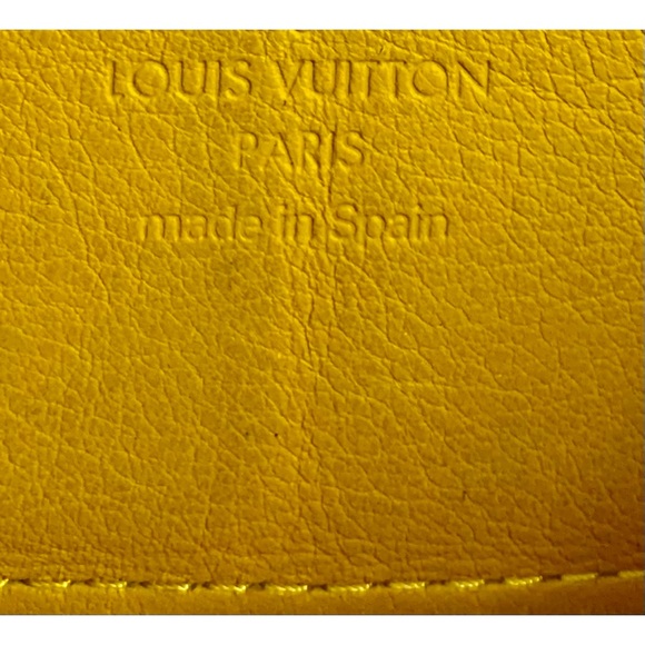 Louis Vuitton Denim Wallet w/ Leather interior Rare COA - Picture 15 of 15